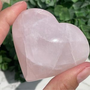 Rose Quartz Crystal Heart